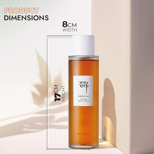 I333 Ginseng Essence Water - Hydrating Face Toner - Korean Moisturizing Skin Care for Men & Women, Revitalizes Dry & Dull Skin 150ml, 5 fl.oz