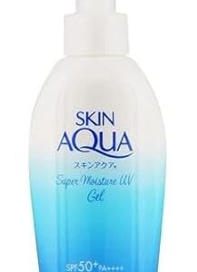 Skin Aqua Super Moisture Gel, Spf50+ Pa++++, Hydrating Sunscreen Pump, 140G