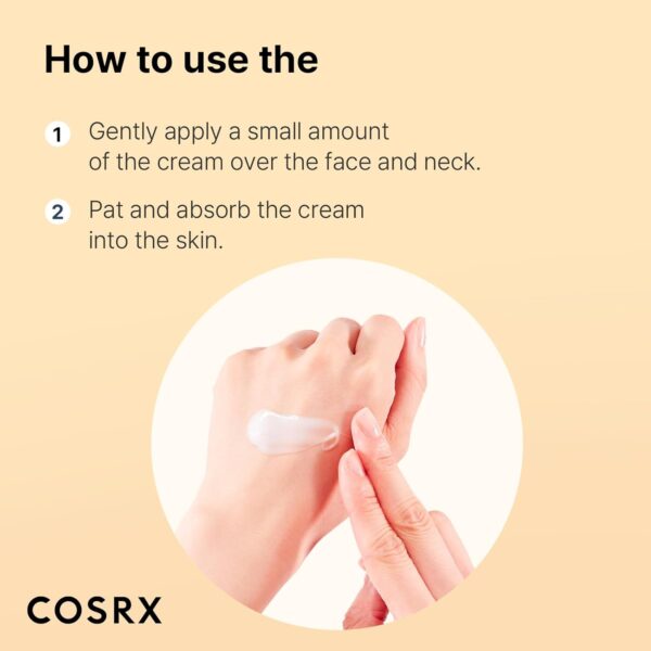 L2222 COSRX Snail Mucin 92% Face Moisturizer, 3.52 Oz, Lightweight Moisturing Cream for Soft, Glowy Skin, Korean Skin Care, Korean Moisturizer Face Cream