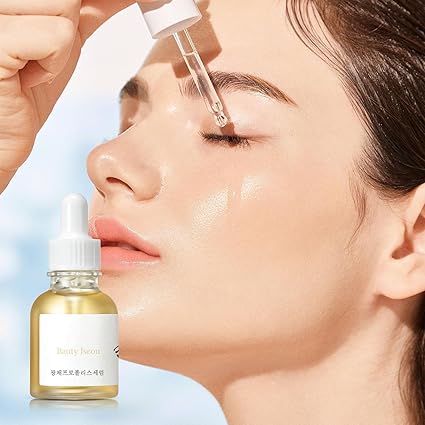 BAUTY JSEON Glow Serum Propolis and Niacinamide Serum Calming Face Moisturizer for Dullness Sensitivity，Improves skin tone, Korean Skin Care (1 Fl.OZ)