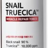 SOME BY MI Snail Truecica Miracle Repair Toner - 4.6Oz, 135ml - Made from Snail Mucin for Sensitive Skin - Daily Repair Face Toner with Skin Texture and Pigmentation Care - Korean Skin Care