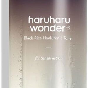 Haruharu Wonder Black Rice Hyaluronic Toner For Sensitive Skin 5.1 Fl.oz / 150Ml | Alcohol Free, Fragrance Free | Vegan, Crurelty Free, Ewg-Green
