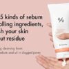 Dr.Ceuracle 5 Alpha Control Cleansing FoamㅣRedness Treatment Face Wash with 0.5% Salicylic AcidㅣKorean Dermatology ProductㅣSebum Control , Pore Cleansing for Acne Prone SkinㅣCentella Asiatica(CICA),