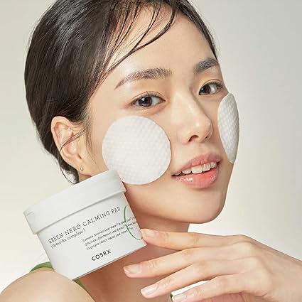 Z2222 COSRX Green Tea Toner Pads, Relief Redness, Face Toner for Sensitive & Irritated Skin, Soothing, Hydrating, Refreshing, 70 Pads, Korean Skin Care