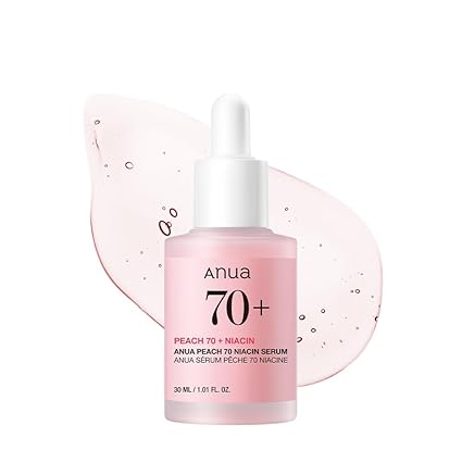 Anua Peach 70 Niacinamide Serum 30ml / brightening hydrating face serum/daily clean beauty