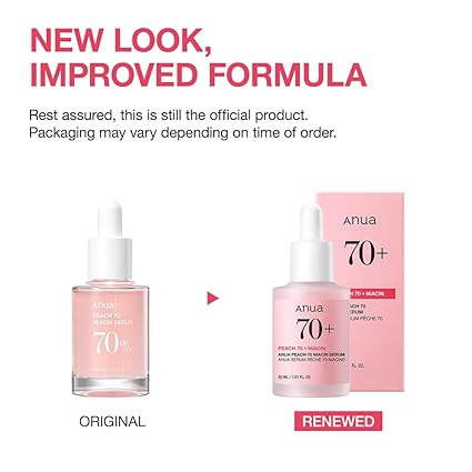 Anua Peach 70 Niacinamide Serum 30ml / brightening hydrating face serum/daily clean beauty