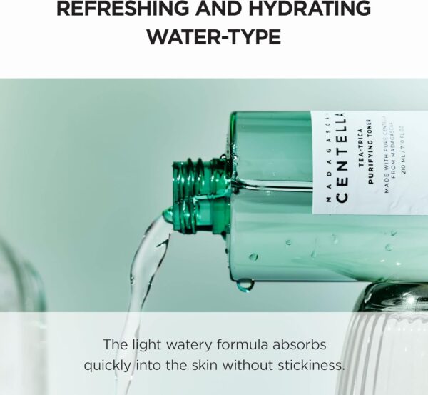 SKIN1004 Tea-Trica Purifying Toner 7.10 fl.oz, 210ml, Soothing Hydration, Acne Care