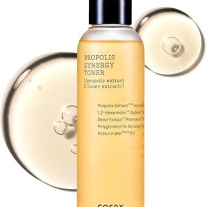 Cosrx Full Fit Propolis Synergy Toner, 150Ml / 5.07 Fl.oz | Instant Moisture Boosting Toner, Propolis 72.6% Honey 10.7% Panthenol, Korean Skin Care