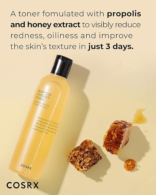 f22 COSRX Full Fit Propolis Synergy Toner, 150ml / 5.07 fl.oz | Instant Moisture Boosting Toner, Propolis 72.6% Honey 10.7% Panthenol, Korean Skin Care
