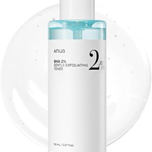 Anua Bha 2% Gentle Exfoliating Toner, Mild Facial Exfoliant, Salicylic Acid For Pores And Sebum, Teatree Extract, Hyaluronic Acid, Ceramides (150Ml / 5.07 Fl.oz.)