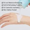 ACWELL Real Aqua Balancing Hydrating and Soothing Face Lotion 4.7 fl.oz. - Sebum Control and pH Balancing for Oily and Sensitive Skin, Calms Acne and Blemishes