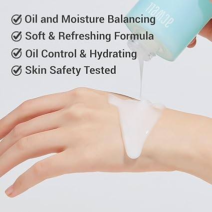 ACWELL Real Aqua Balancing Hydrating and Soothing Face Lotion 4.7 fl.oz. - Sebum Control and pH Balancing for Oily and Sensitive Skin, Calms Acne and Blemishes