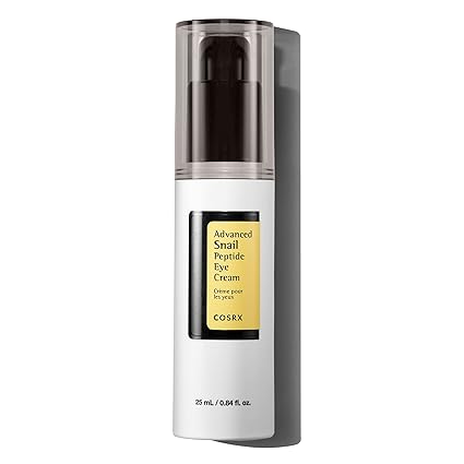 p2 COSRX Snail Mucin Peptide Under Eye Cream, 0.84 fl oz, 73.7% Snail Mucin and Niacinamide, Eye Care, Eye Cream Anti Aging, Dark Circles, Korean Skin Care