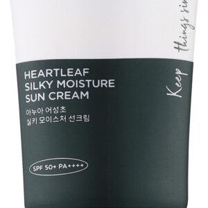 Anua Heartleaf Silky Moisture Sun Cream Spf 50+ Pa++++ 50Ml / 1.69 Fl Oz