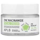 Aplb Zinc Niacinamide Facial Cream | Zinc Niacin Cen™ 34.3% 1.86 Fl.oz/ 55Ml