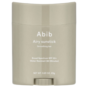 Abib Airy Sunstick Protection Bar Broad Spectrum Spf50+ 0.81 Oz / 23 G