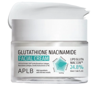 Aplb Glutathione Niacinamide Facial Cream | Lipo Gluta Niac Cen™ 24.8% 1.86 Fl.oz/ 55Ml
