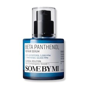 SOME BY MI Beta-Panthenol Repair Serum – 1.01oz, 30ml – Korean Hydrating Hyaluronic Acid Serum for Face – Daily Barrier Repair & Soothing Formula with Beta-Sitosterol & Panthenol – Korean Skin Care