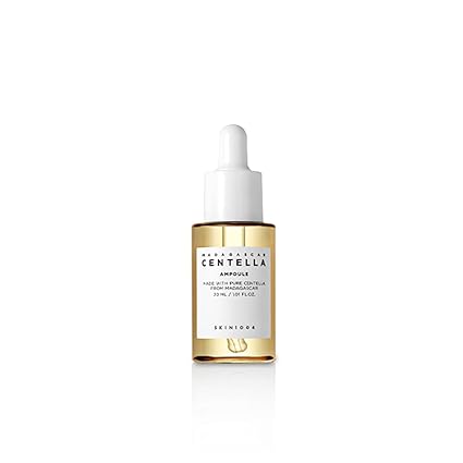 SKIN1004 Madagascar Centella Asiatica Ampoule Facial Serum 1.01 fl.oz(30ml) | 100% Centella Asiatica Extract for Soothing Sensitive and Acne-prone Skin