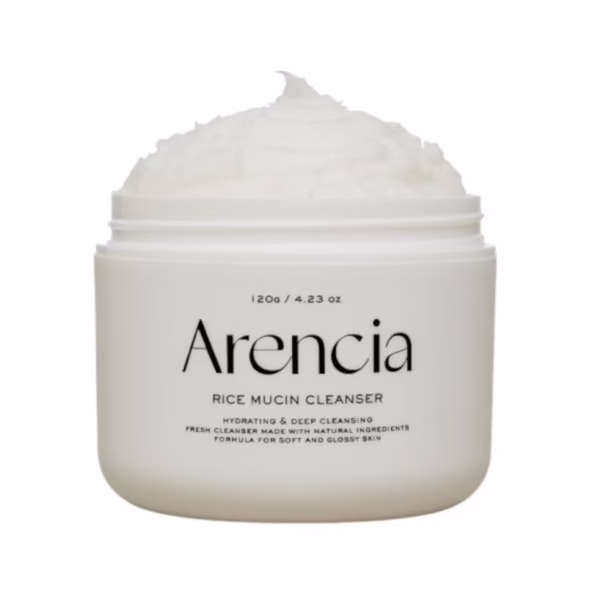arencia rice mucin cleanser 120g