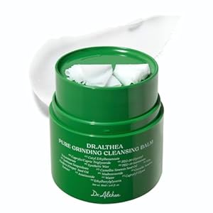 Dr.Althea Pure Grinding Cleansing Balm | Hygenic One-Step Makeup Cleansing Oil with Madecassoside | Non-Greasy Sorbet Texture | Soothing for All Skin Types | Korean Vegan Skin Care |(50ml) 1.69 Fl Oz
