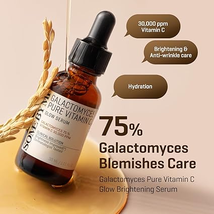 SOME BY MI Galactomyces Pure Vitamin C Glow Serum  1.01 Oz+6.76Oz