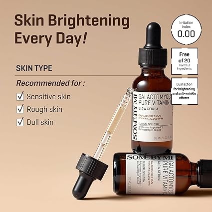 SOME BY MI Galactomyces Pure Vitamin C Glow Serum  1.01 Oz+6.76Oz