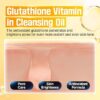 numbuzin No.5 Cleansing Oil | Glutathione C Facial Spa Cleanser | Gentle Cleanser for Blackhead, Pore, Makeup Remover | Vitamin C, Niacinamide | Double Cleansing, Korean Skincare |(200ml) 6.76 fl. oz.