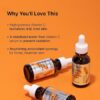TIA'M Vitamin C24 Surprise Serum, 1.01 fl oz, Glow-Boosting & Anti-Aging with Vitamin E and Ferulic Acid for Dull Skin and Fine Lines, Korean Skin Care 30ml/1.01 fl oz