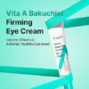 TIA'M Vita A Bakuchiol Firming Eye Cream, 1.01 fl oz, Retinol Alternative Anti-Aging Cream for Wrinkles, Dark Circles, and Puffiness, Fragrance-Free Under-Eye Cream, Korean Skin Care 30ml/ 1.01 fl oz