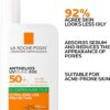 La Roche-Posay Anthelios UVMune 400 Oil Control Invisible Fluid SPF50+ Sun screen for Oily, Blemish-Prone Skin 50ml