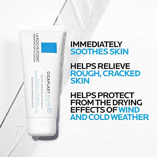 La Roche-Posay Cicaplast Balm B5, Healing Ointment and Soothing Therapeutic Multi Purpose Cream for Dry & Irritated Skin, Body and Hand Balm, Baby Safe, Fragrance Free 100ml