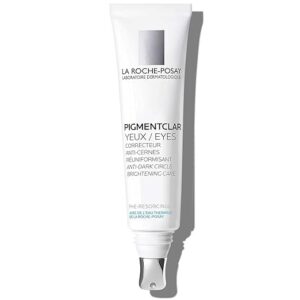 La Roche-Posay Pigmentclar Dark Circles Eye Cream with Caffeine, Brightens Under Eye Area and Targets Dark Circles 125ml/4.2 fl oz