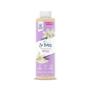 St. Ives Vanilla Oat Milk Body Wash - Smooth, Nourishing, 22Fl Oz/ 650Ml
