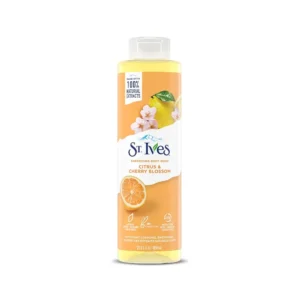 St. Ives Energizing Body Wash Citrus &Amp; Cherry Blossom 650Ml/ 22 Fl Oz