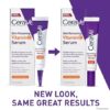 CeraVe Vitamin C Serum with Hyaluronic Acid, Skin Brightening Serum for Face with 10% Pure Vitamin C, Fragrance Free, 1 Fl. Oz /30ML