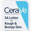 CeraVe SA Lotion for Rough & Bumpy Skin, Vitamin D, Hyaluronic Acid, Lactic Acid & Salicylic Acid Lotion, Fragrance Free & Allergy Tested, 8 Ounce 237ML / 8FL OZ