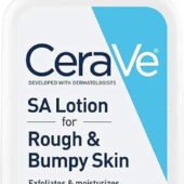 Cerave Sa Lotion For Rough &Amp; Bumpy Skin, Vitamin D, Hyaluronic Acid, Lactic Acid &Amp; Salicylic Acid Lotion, Fragrance Free &Amp; Allergy Tested, 8 Ounce 237Ml / 8Fl Oz