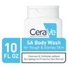 CeraVe Body Wash with Salicylic Acid, Fragrance Free Body Wash to Exfoliate Rough and Bumpy Skin, Allergy Tested, 10 Ounce 296ML / 10FL OZ