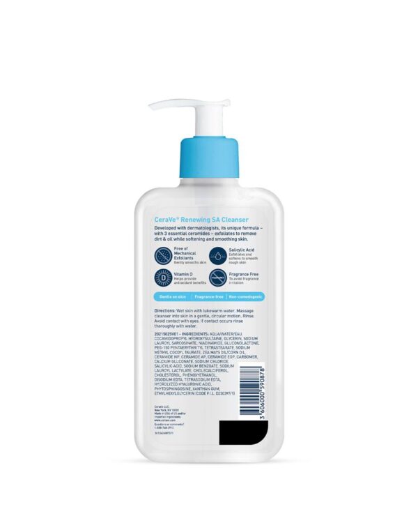 CERAVE RENEWING SA CLEANSER 237ML / 8 FL OZ