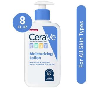 Cerave Baby Moisturizing Lotion With Vitamin E For Baby Skin 237ml / 8 fl  oz