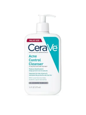cerave acne control cleanser 437ml /16 fl oz