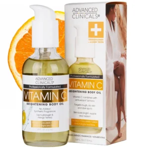 advanced clinicals VITAMIN C BRIGHTENING BODY OIL 3.8 FL 0Z / 112ML