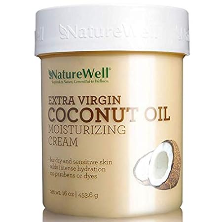 Nature Well Extra-Virgin Coconut Oil Moisturizing Cream  (16 oz./ 454G) .Packed with proven antioxidants,