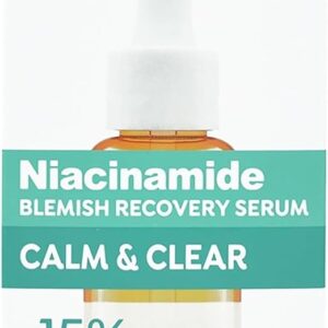 Balance Active Formula Niacinamide Blemish Recovery Serum - 15% Niacinamide For Clear Skin, Blemish Reduction, Lightweight &Amp; Non-Sticky, Refines Texture - 30Ml