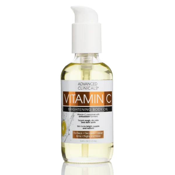 advanced clinicals VITAMIN C BRIGHTENING BODY OIL 3.8 FL 0Z / 112ML