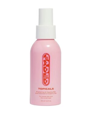 Topicals Faded Skin Serum Mist for Brightening and Clearing Uneven Skin Tone - Made with Tranexamic Acid and Niacinamide to Fade Your Toughest Marks, Spots and Scars (3.4 Fl Oz) 100ML