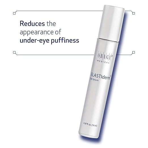 Obagi ELASTIderm Eye Serum – De-Puffing Serum with Caffeine and Bi-Mineral Contour Complex that Refreshes the Appearance of Skin Around the Eyes 0.47 FL OZ / 14ML