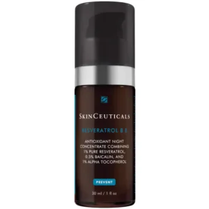Skinceuticals Resveratrol B E Antioxidant Night Concentrate Treatment 1 Fl Oz /30Ml