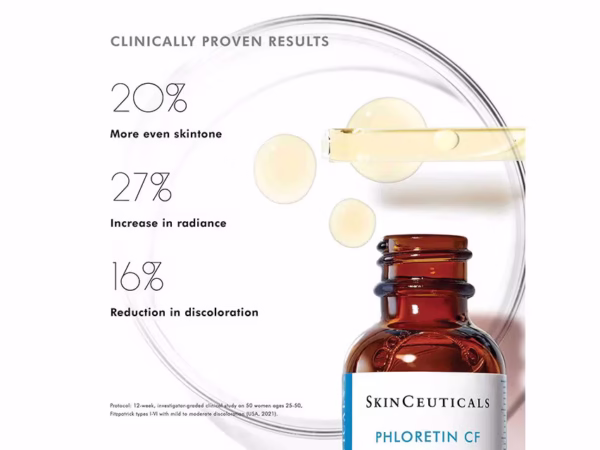 SkinCeuticals Phloretin CF Antioxidant Vitamin C Discoloration Serum 1 fl oz / 30ml